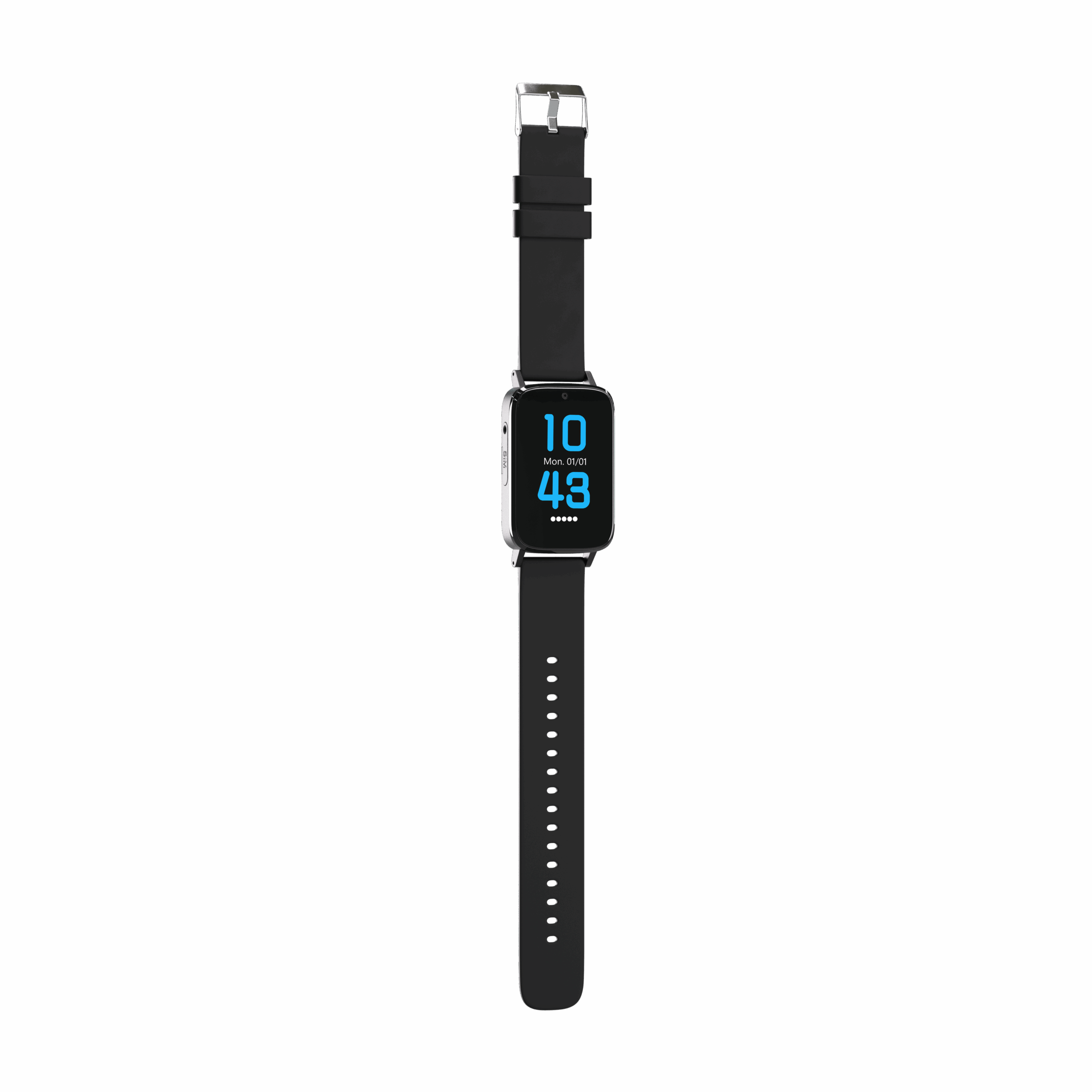 OnCall_SmartWatch_Slim_Vertical_SimSide_Clock